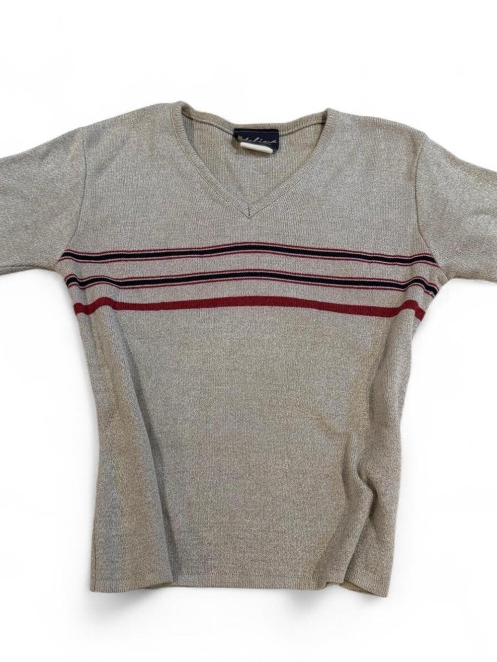 Vintage Melina V Neck Knit Top